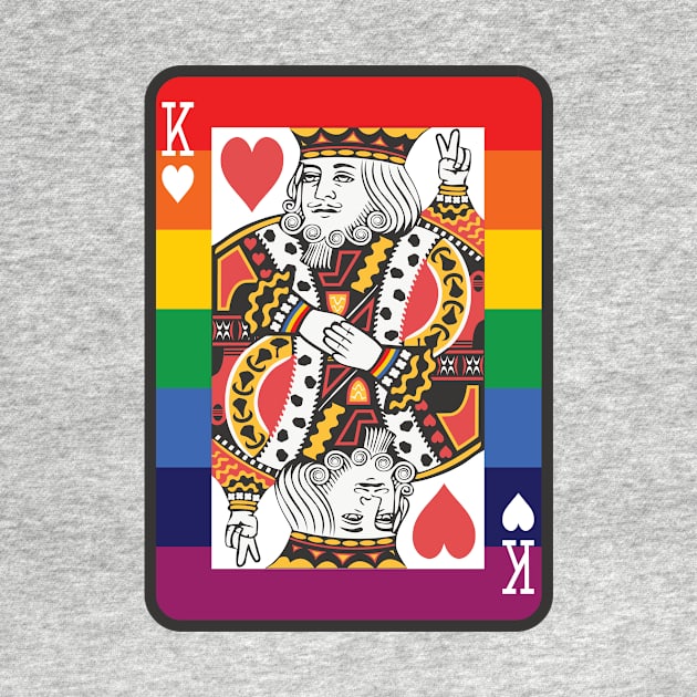 LGBT Couples Design - LGBT King by Printaha